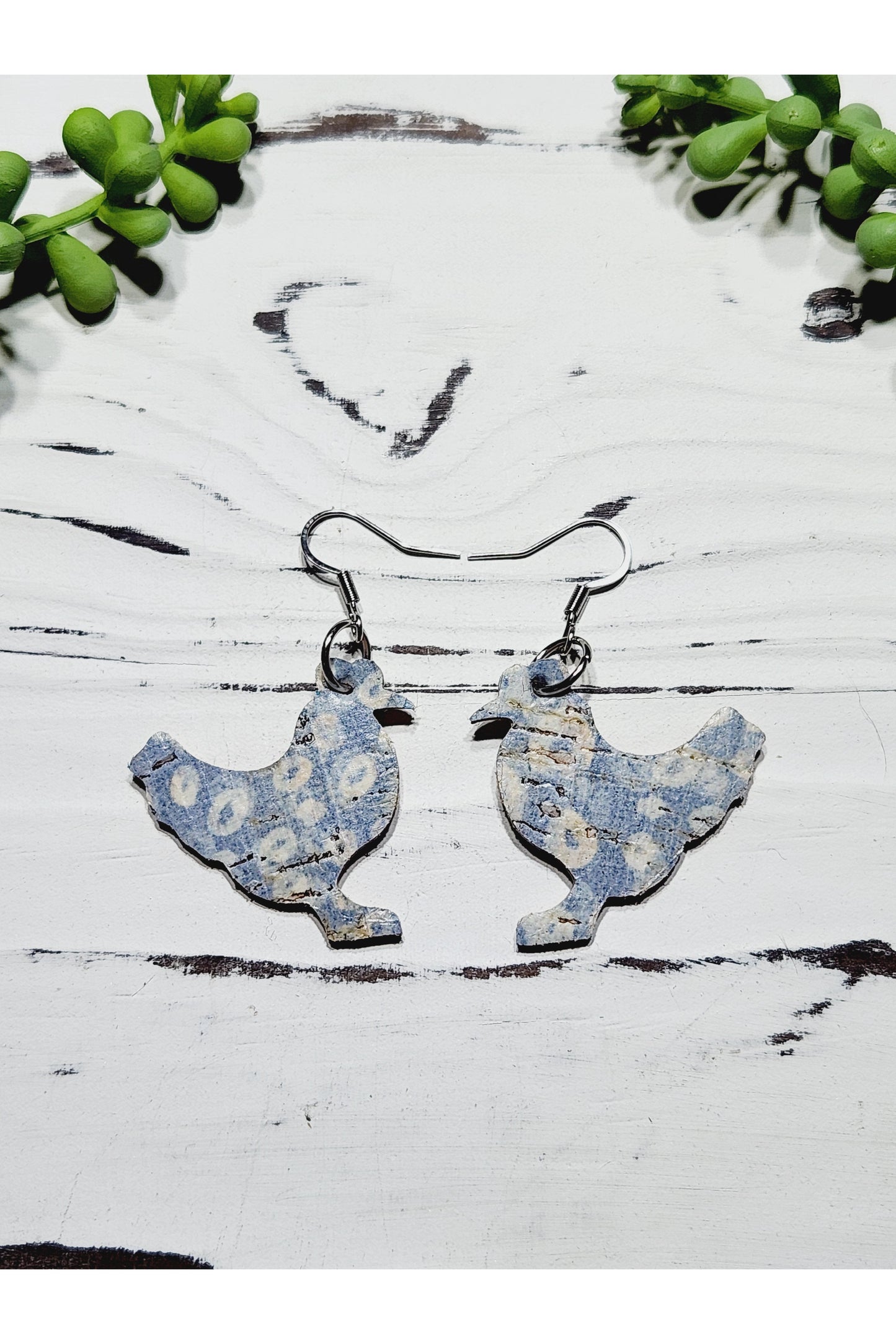 Chicken Earrings