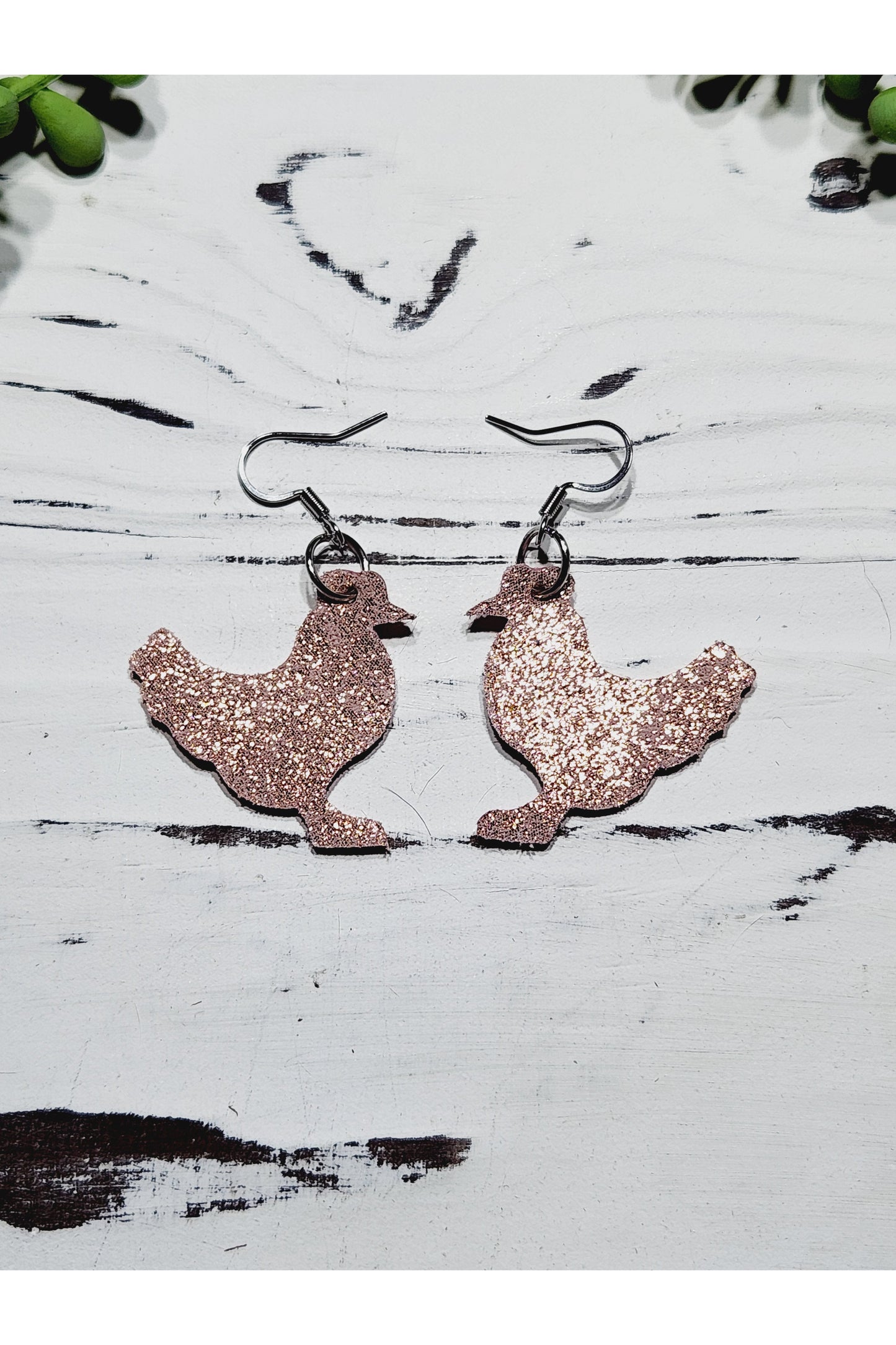 Chicken Earrings