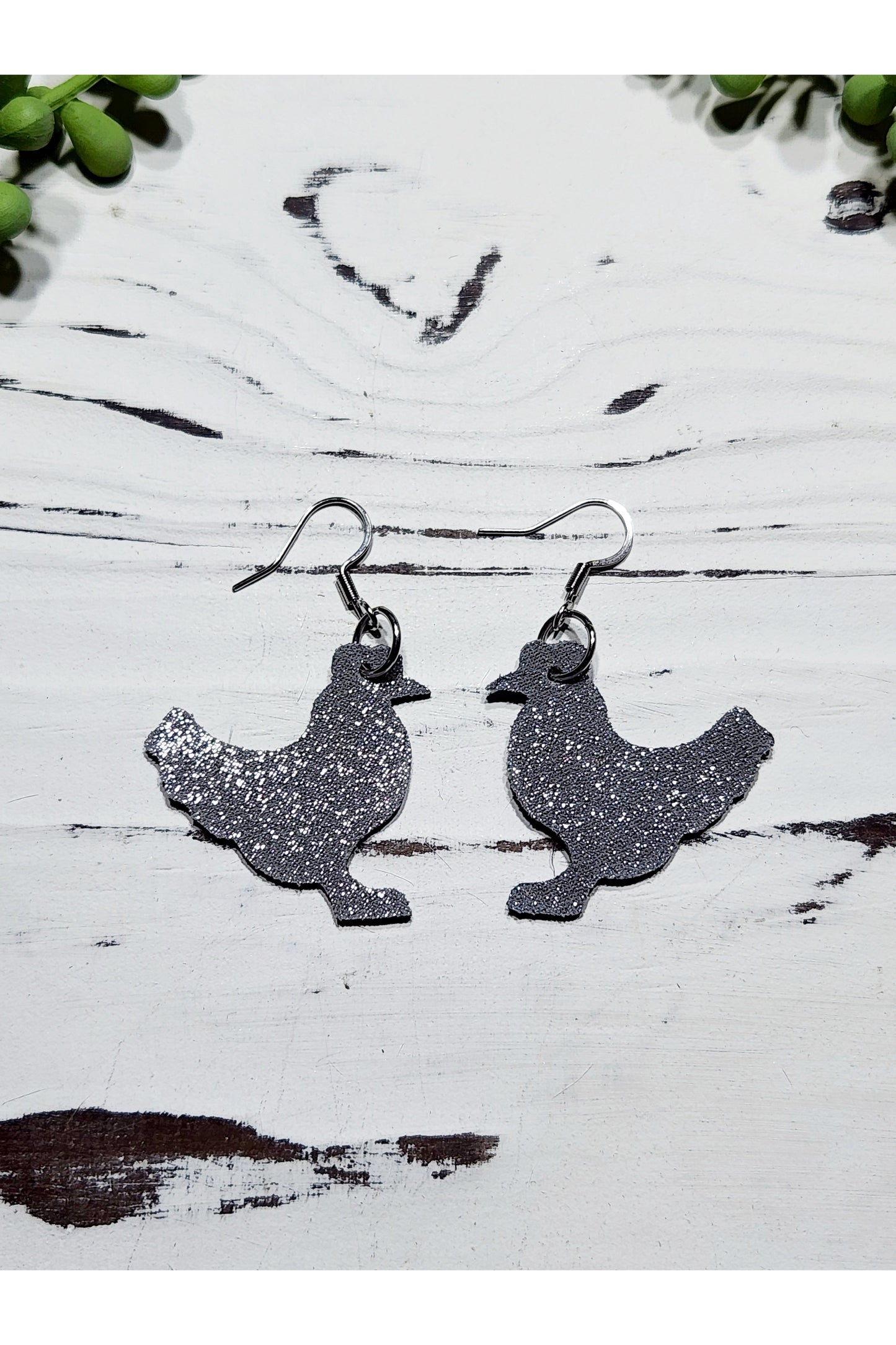 Chicken Earrings