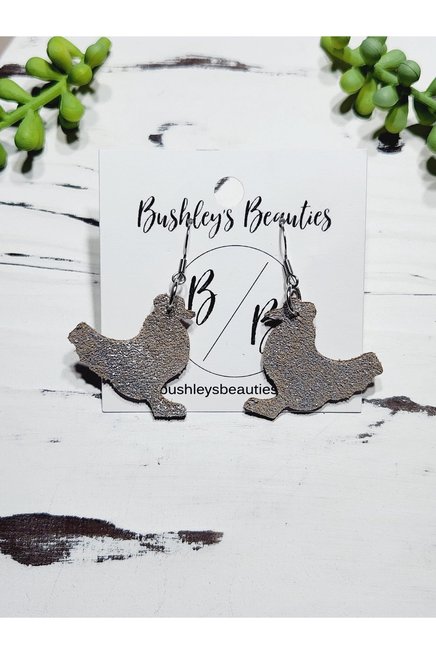 Chicken Earrings