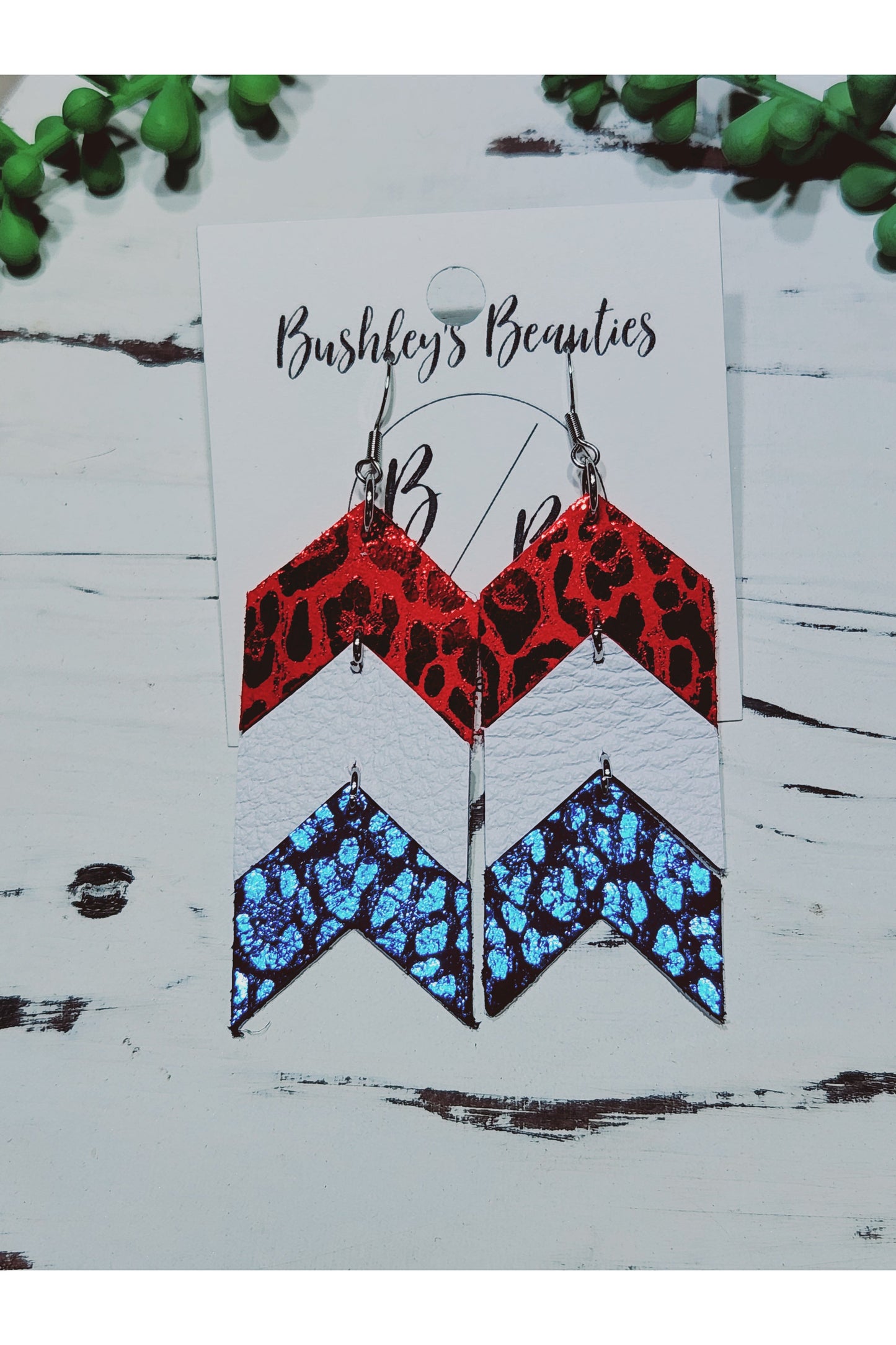 Red, White and Blue Chevron