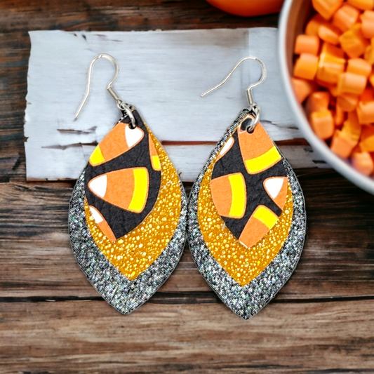 Candy Corn Stacked Diamond