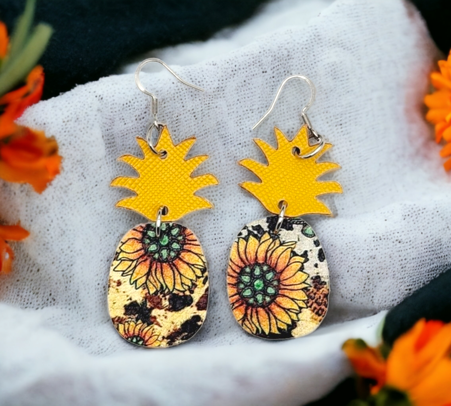 Sunflower Leopard Pineapples