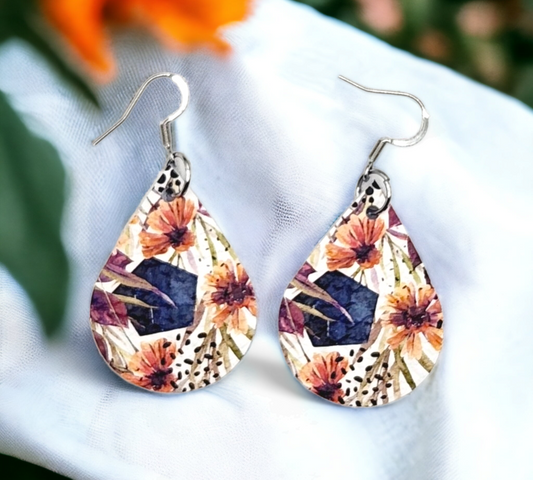 Autumn Flower Teardrops