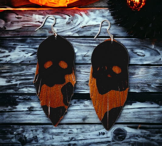 Black Skulls and Leopard Fringe