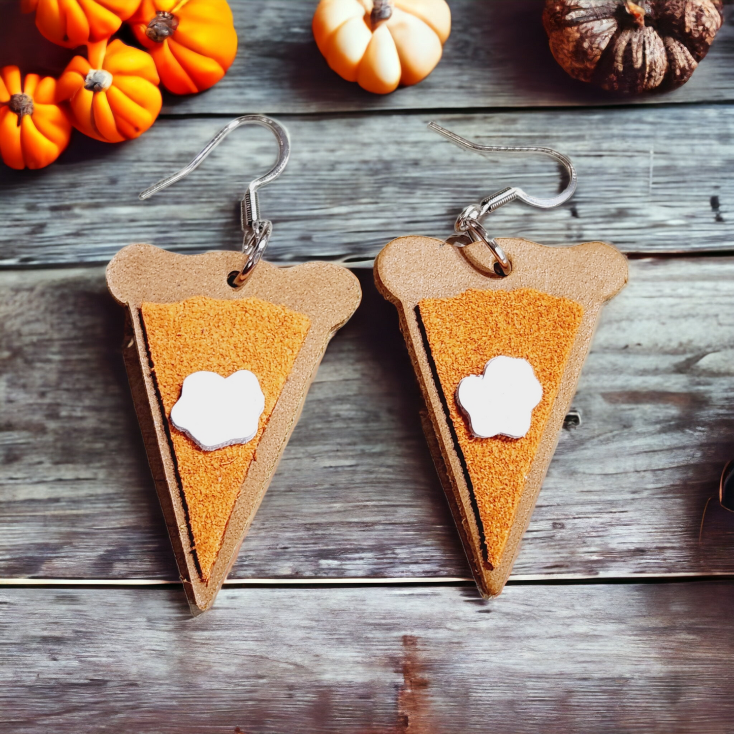 Pumpkin Pie Earrings