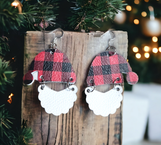 Santa Earrings