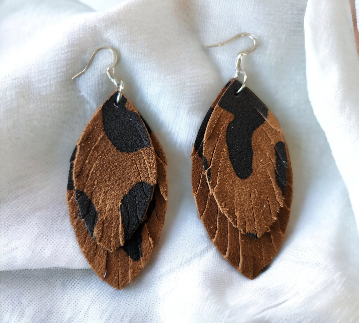 Leopard Diamond Fringe