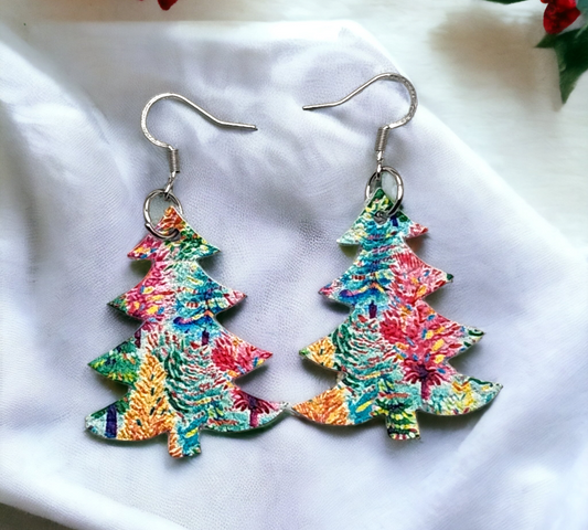 Rainbow Christmas Trees