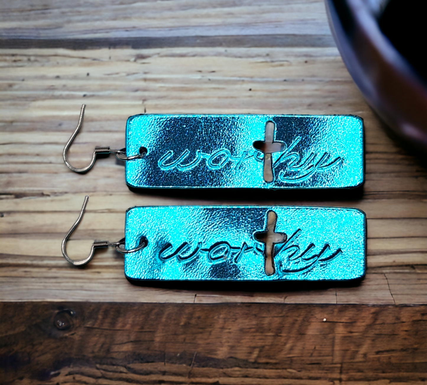 Worthy Embossed Earrings