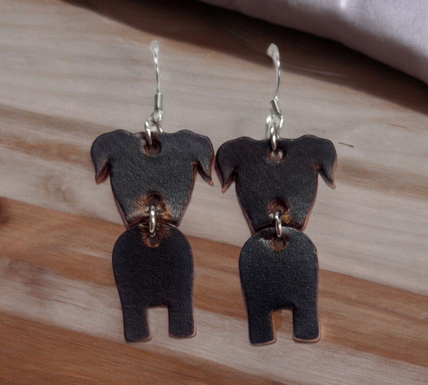 Dog Earrings