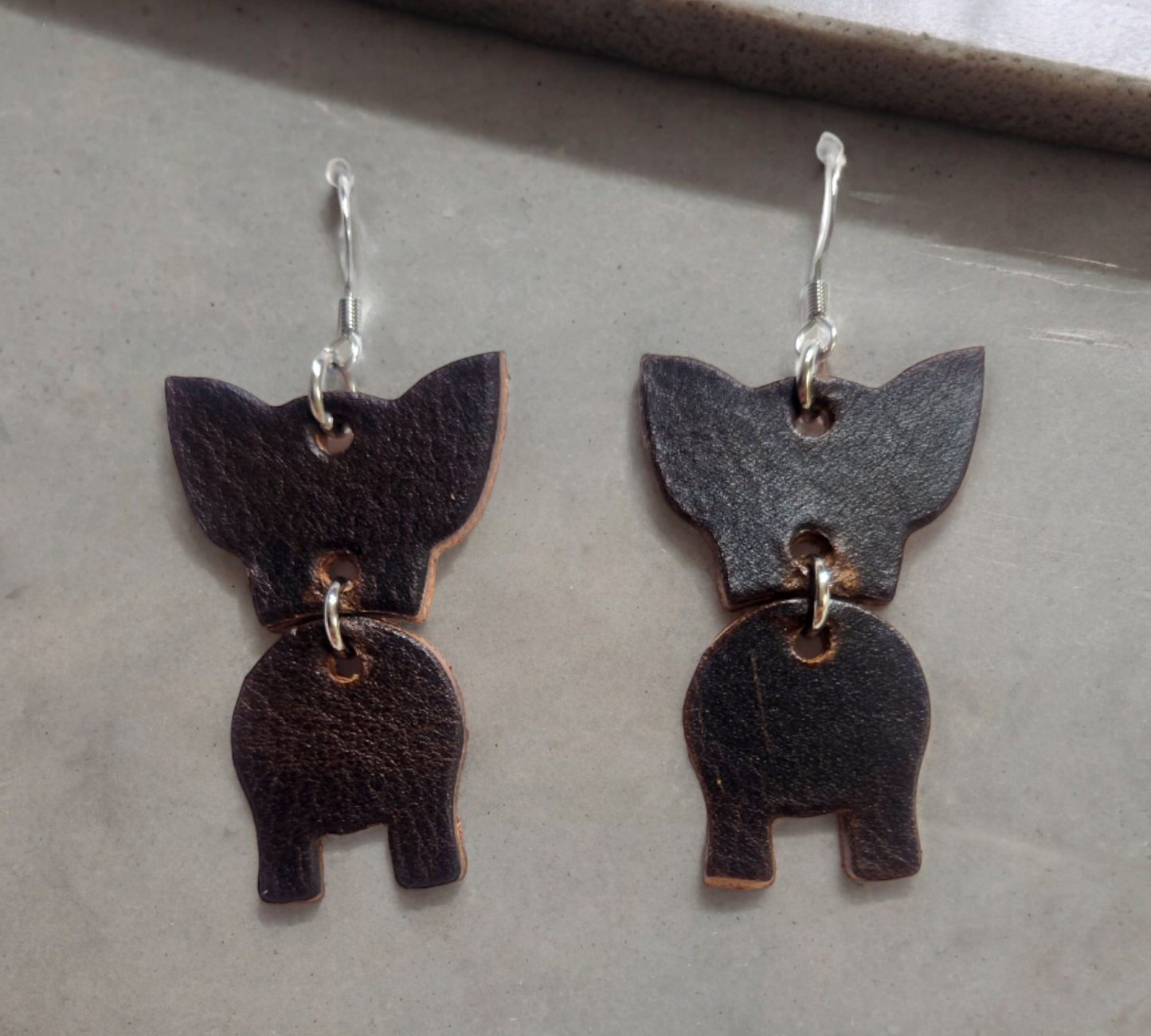 Dog Earrings