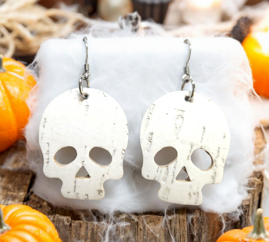 White Cork Skulls