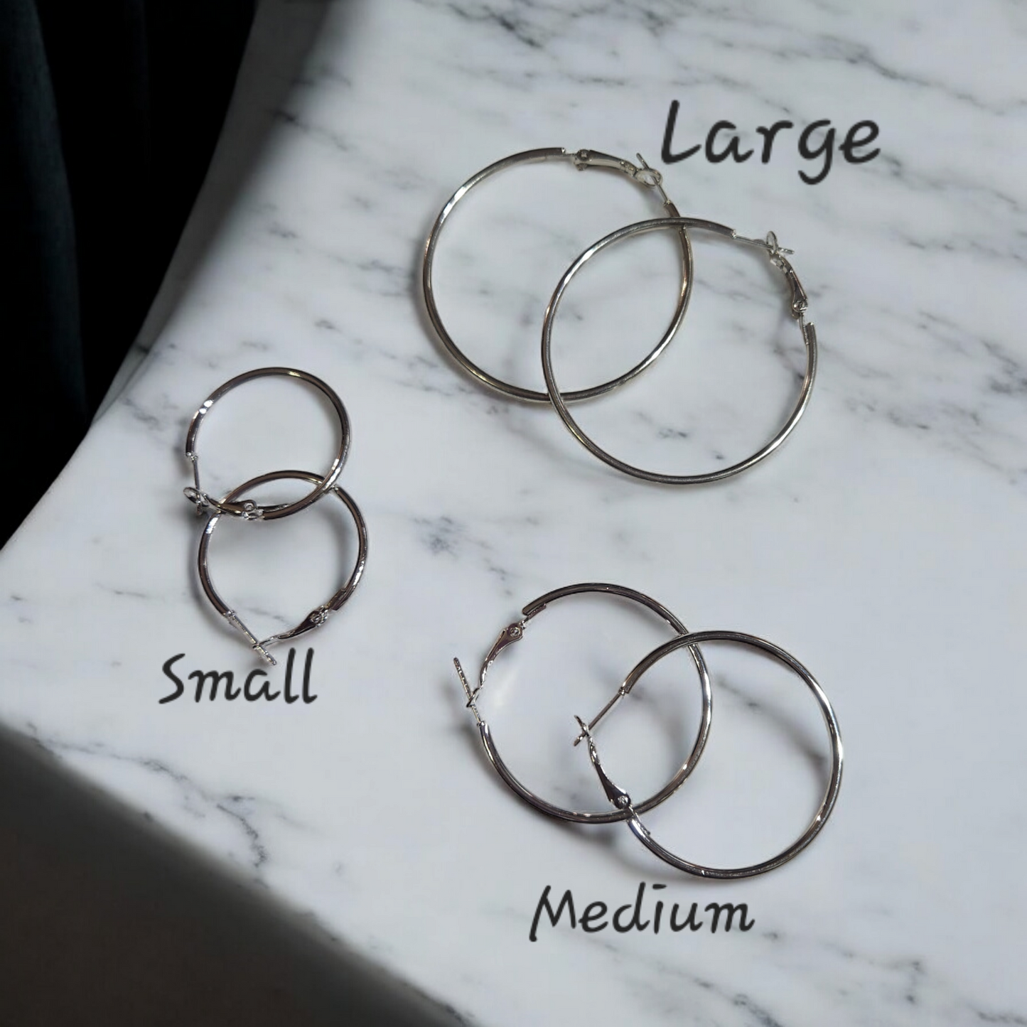Braided Hoop Earrings (LG)