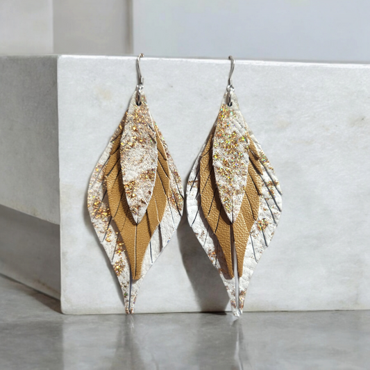 White/Gold and Tan Gladys