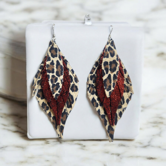 Leopard Gladys Earrings