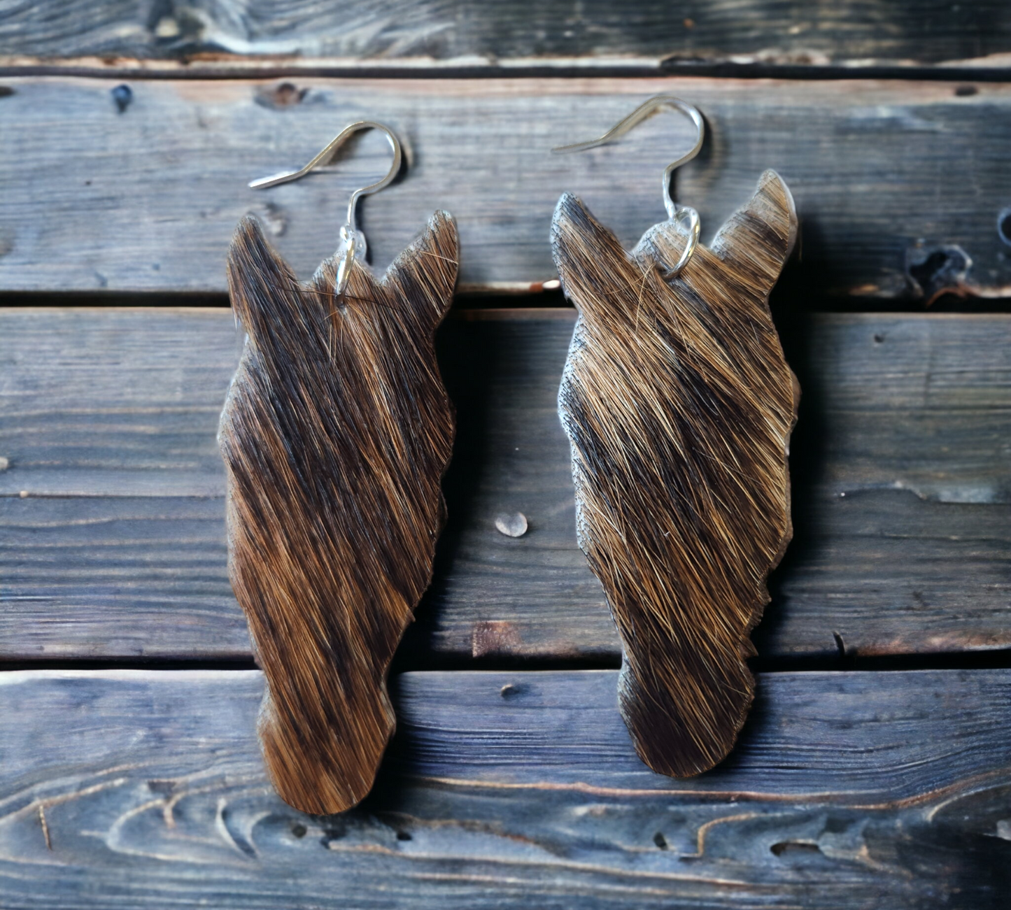 "Surprise" Horse Earrings