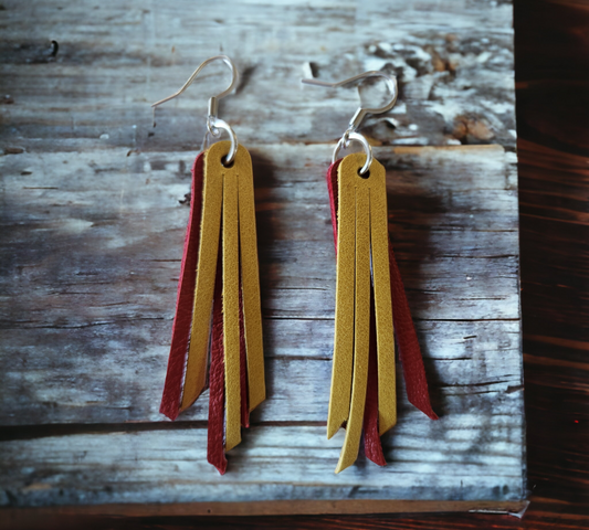 Yellow and Red Fringe