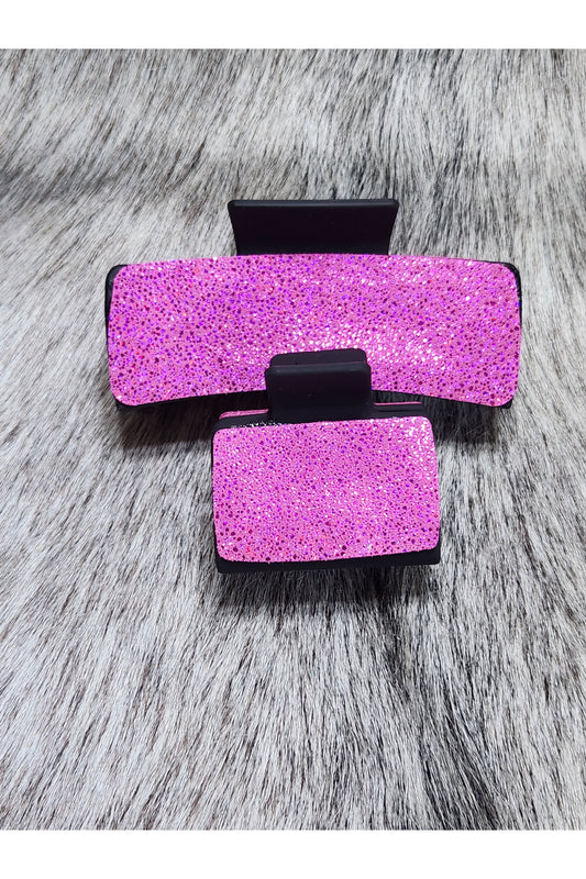 Hot Pink Hair Clips