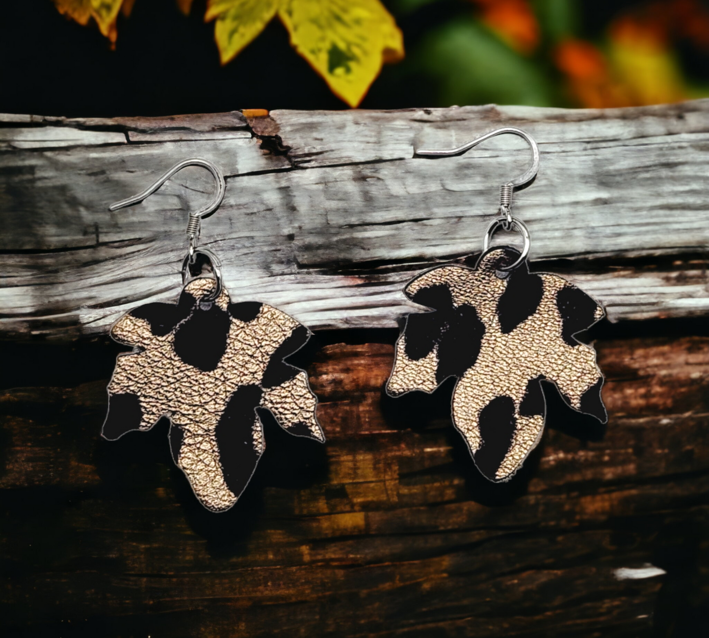Leopard Maple Leaves