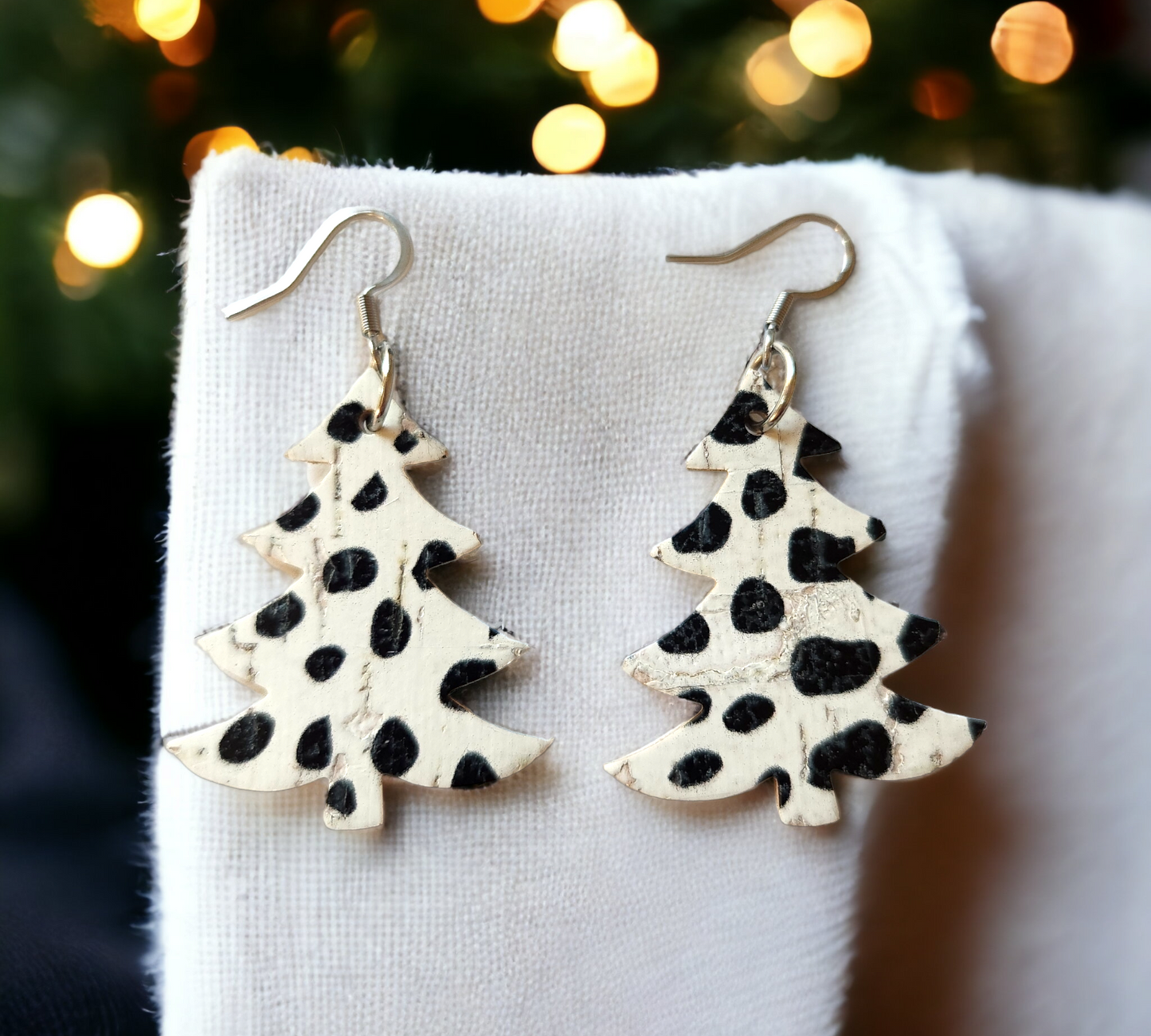 Dalmatian Print Christmas Trees