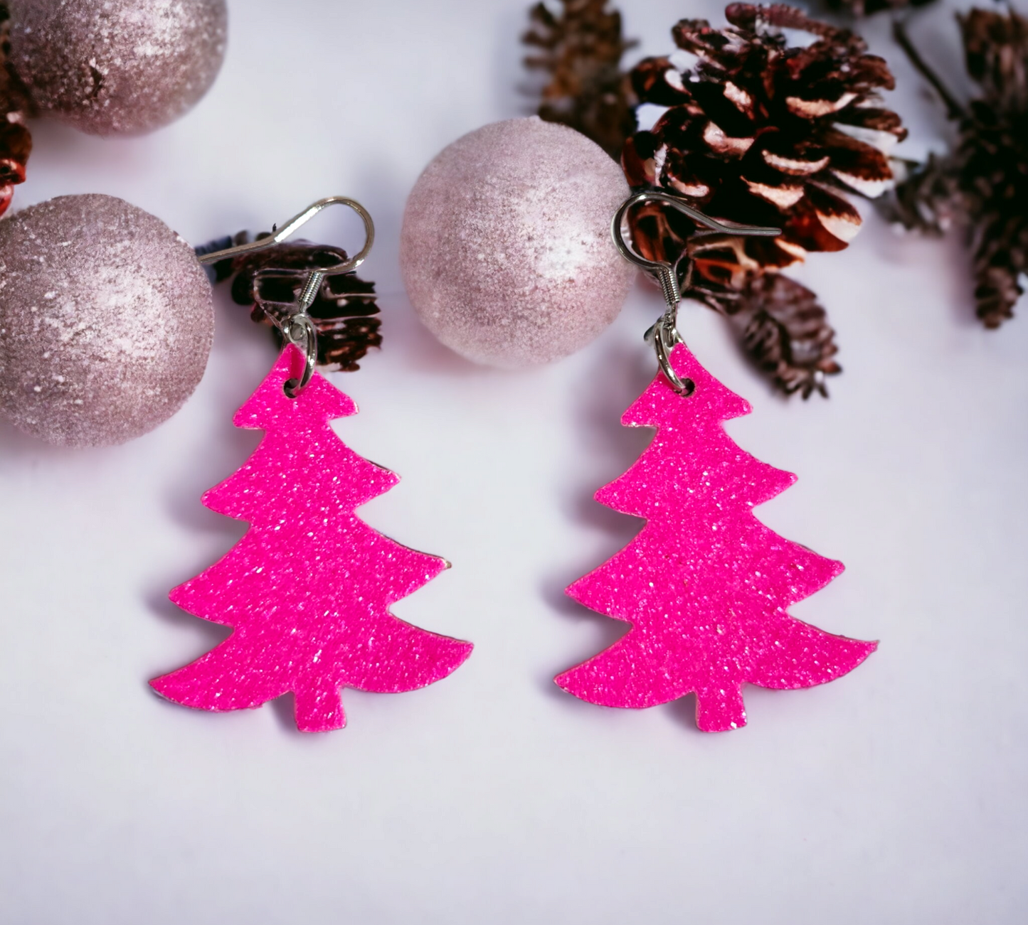 Hot Pink Christmas Trees