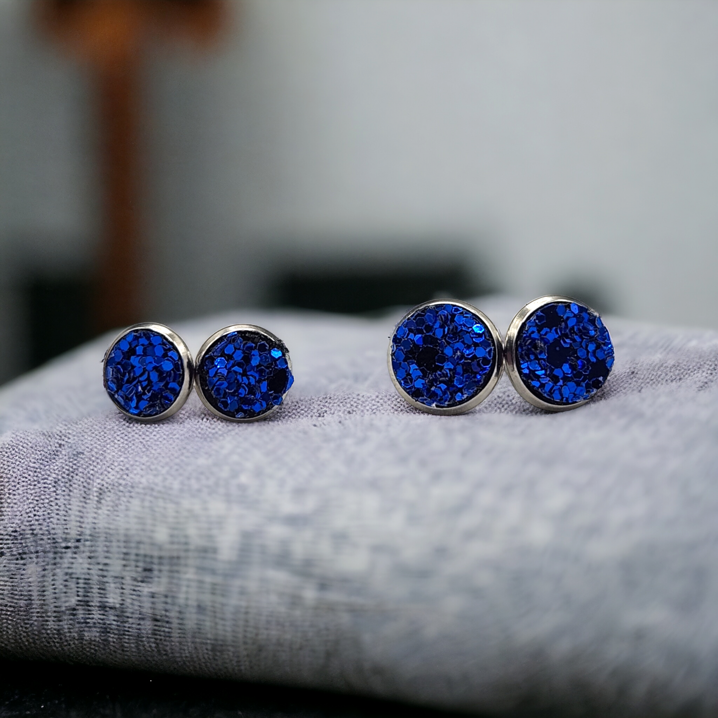 Royal Blue Studs