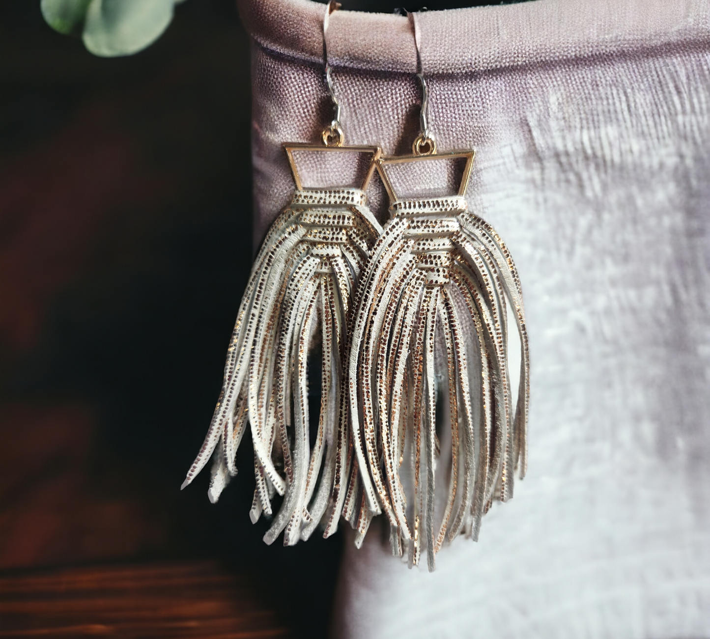 Braided Fringe Rose Gold