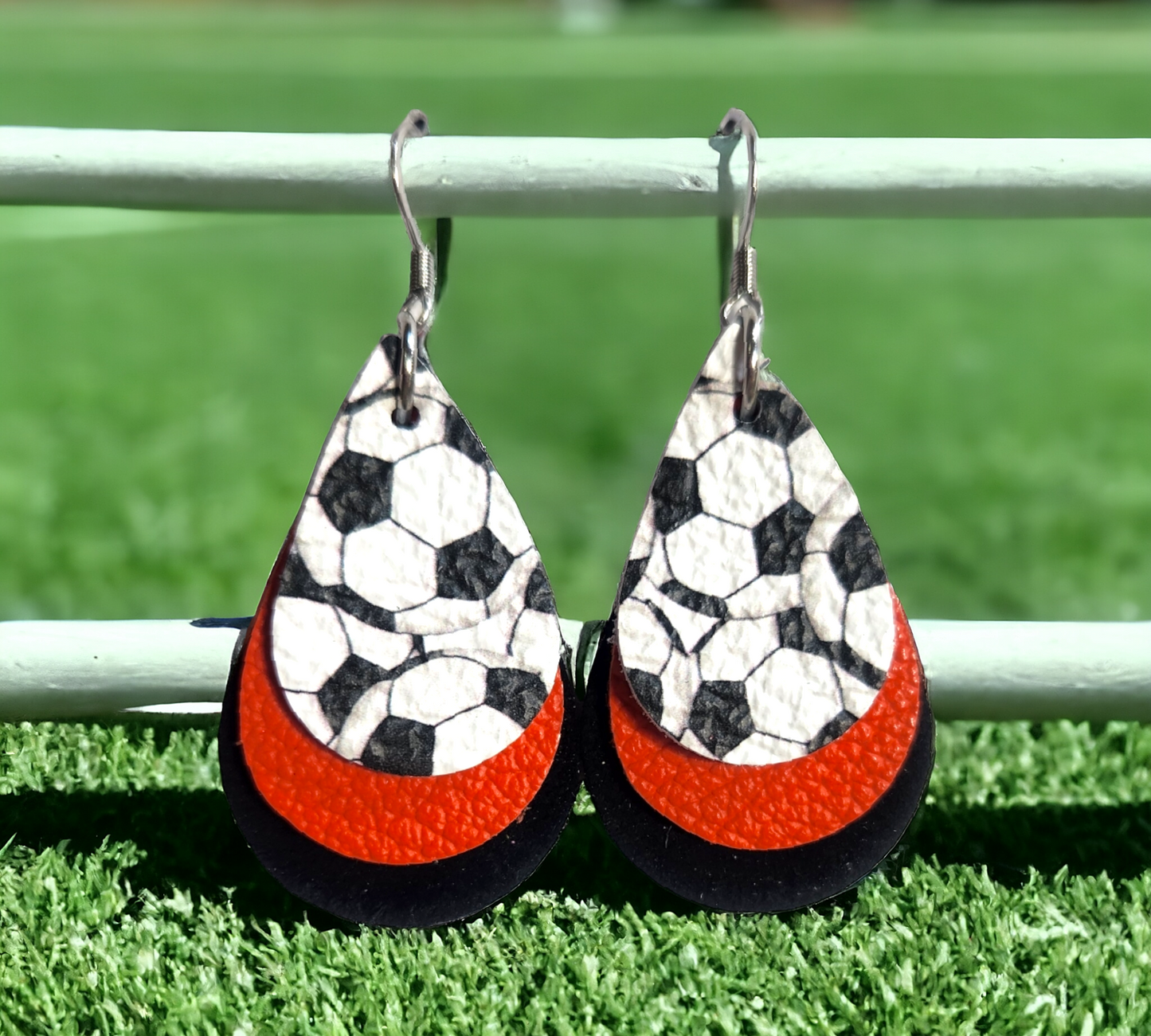 Soccer Earrings