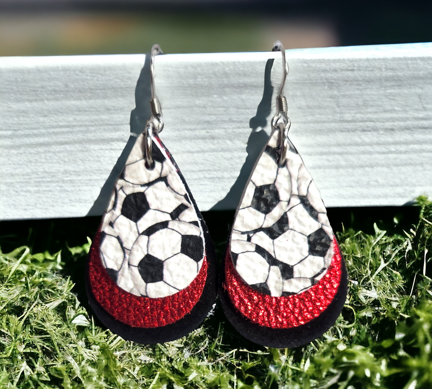 Soccer Earrings