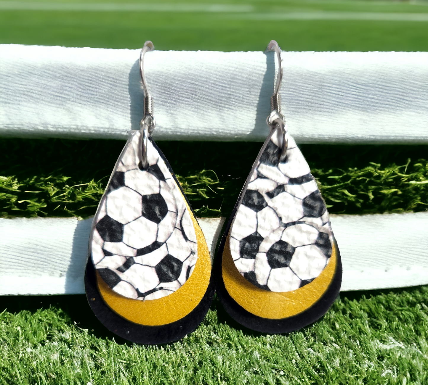 Soccer Earrings