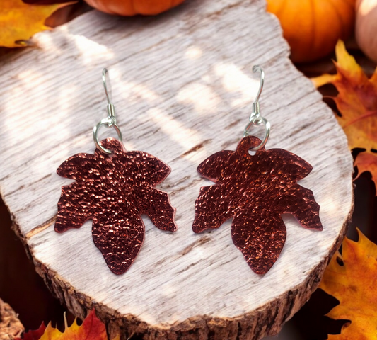 Dark Rust Maple Leaves