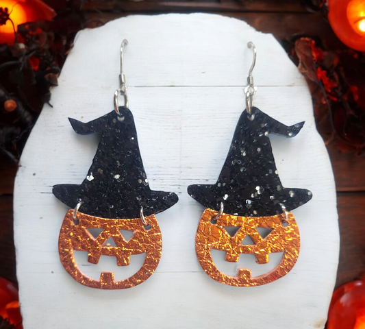 Witch Hat Pumpkins