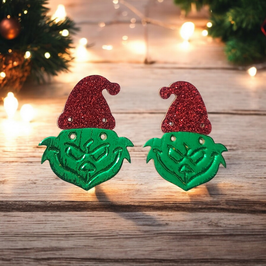 Grinch Earrings