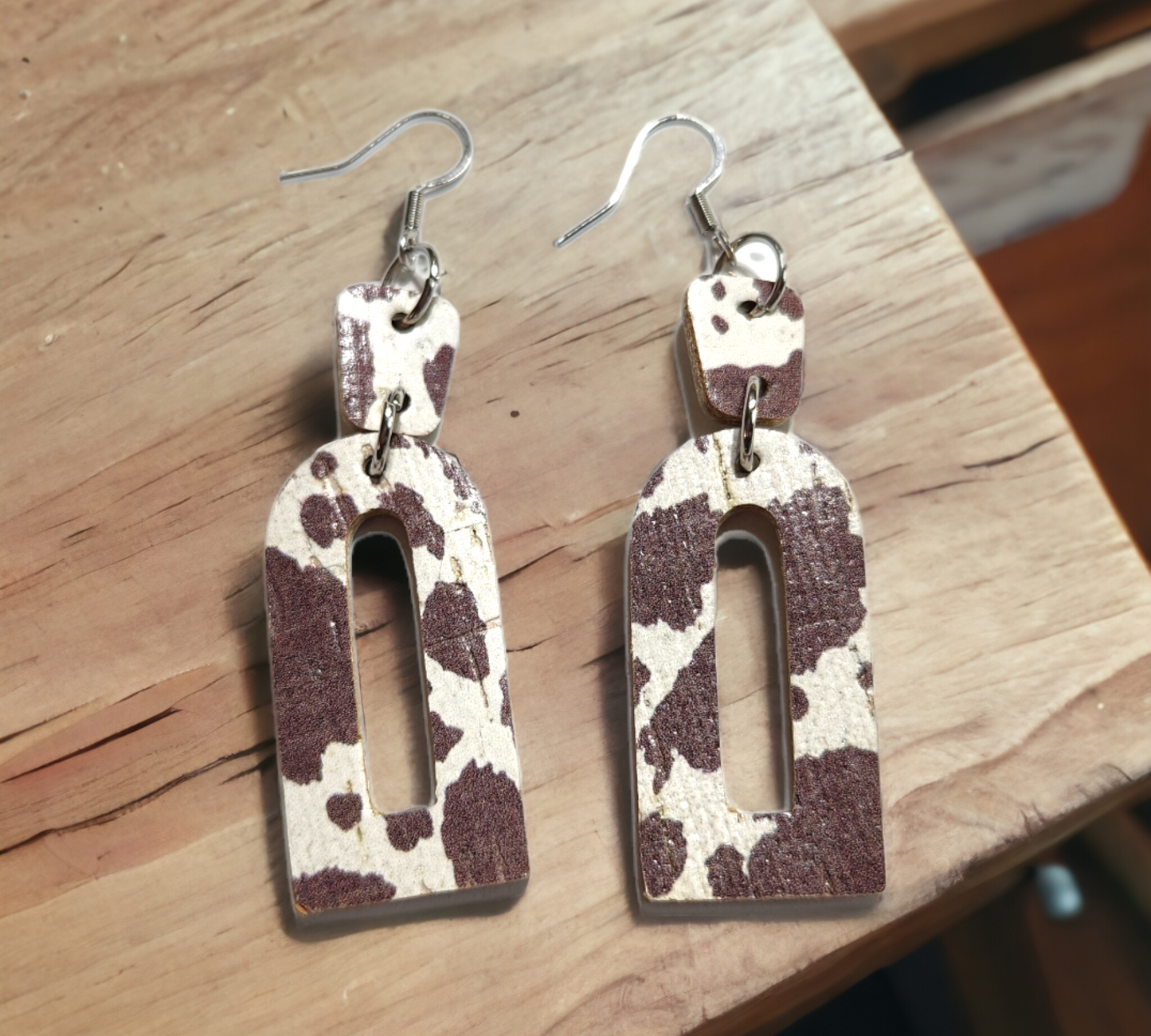 Brown Cow Geo Dangles